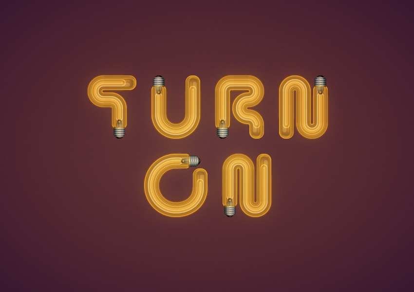 How to Create a Light Bulb Text Effect in Adobe Illustrator