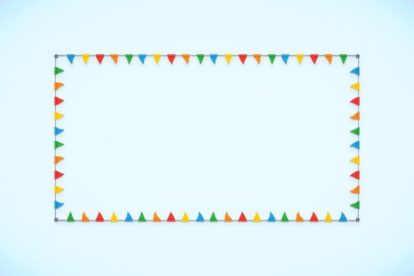 How to Create a Flag Bunting Pattern Brush in Adobe Illustrator