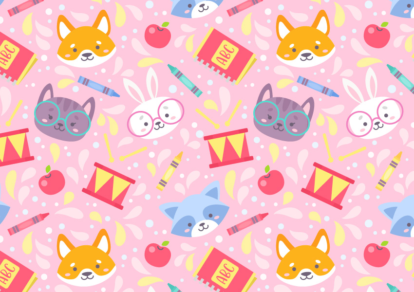 How to Create a Cute, Playful School Pattern in Adobe Illustrator